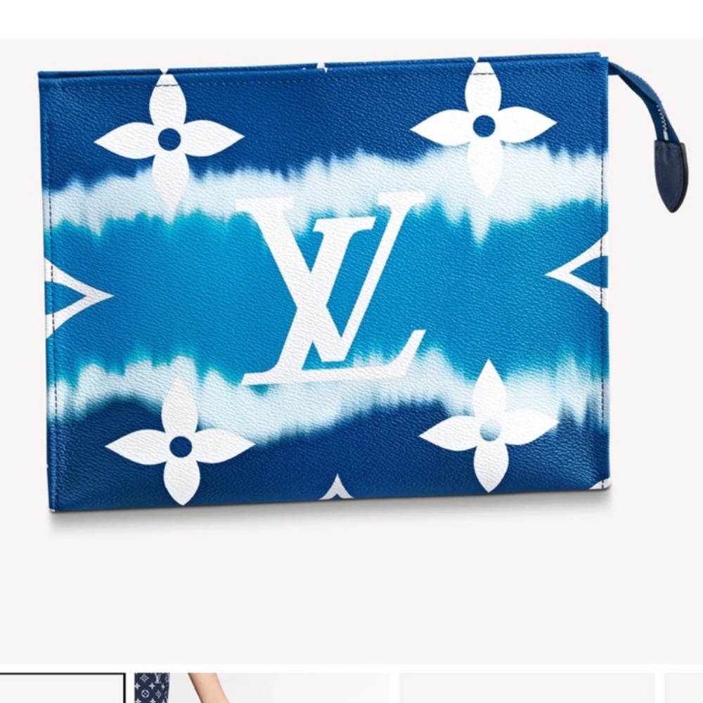 Louis Vuitton Blue escape toiletry 26 NEW